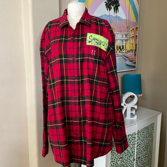 Trisha’s SADBOY 2005 Flannel Shirt NWT - Picture 4 of 14